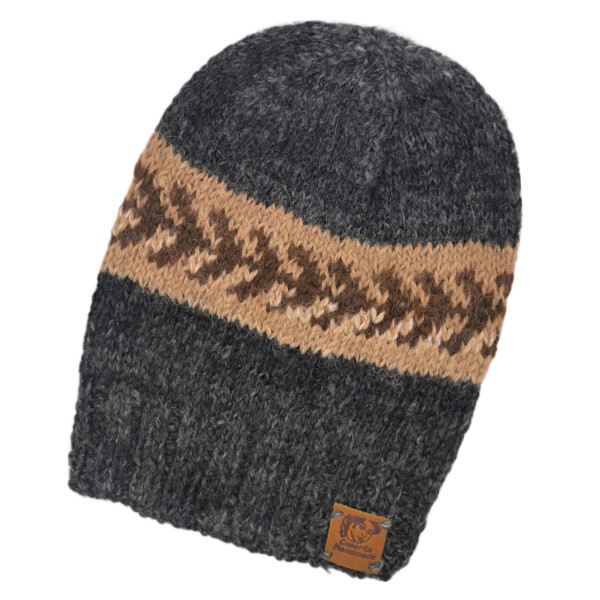 Parinacota Beanie in Natural Colors - Llama and Alpaca