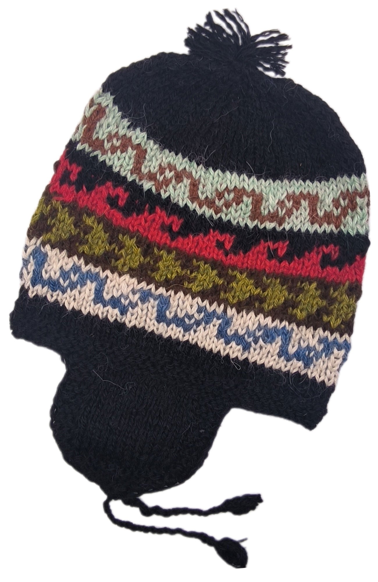 Gorro Andino Chu'llo Talla S - Lana de llama y alpaca