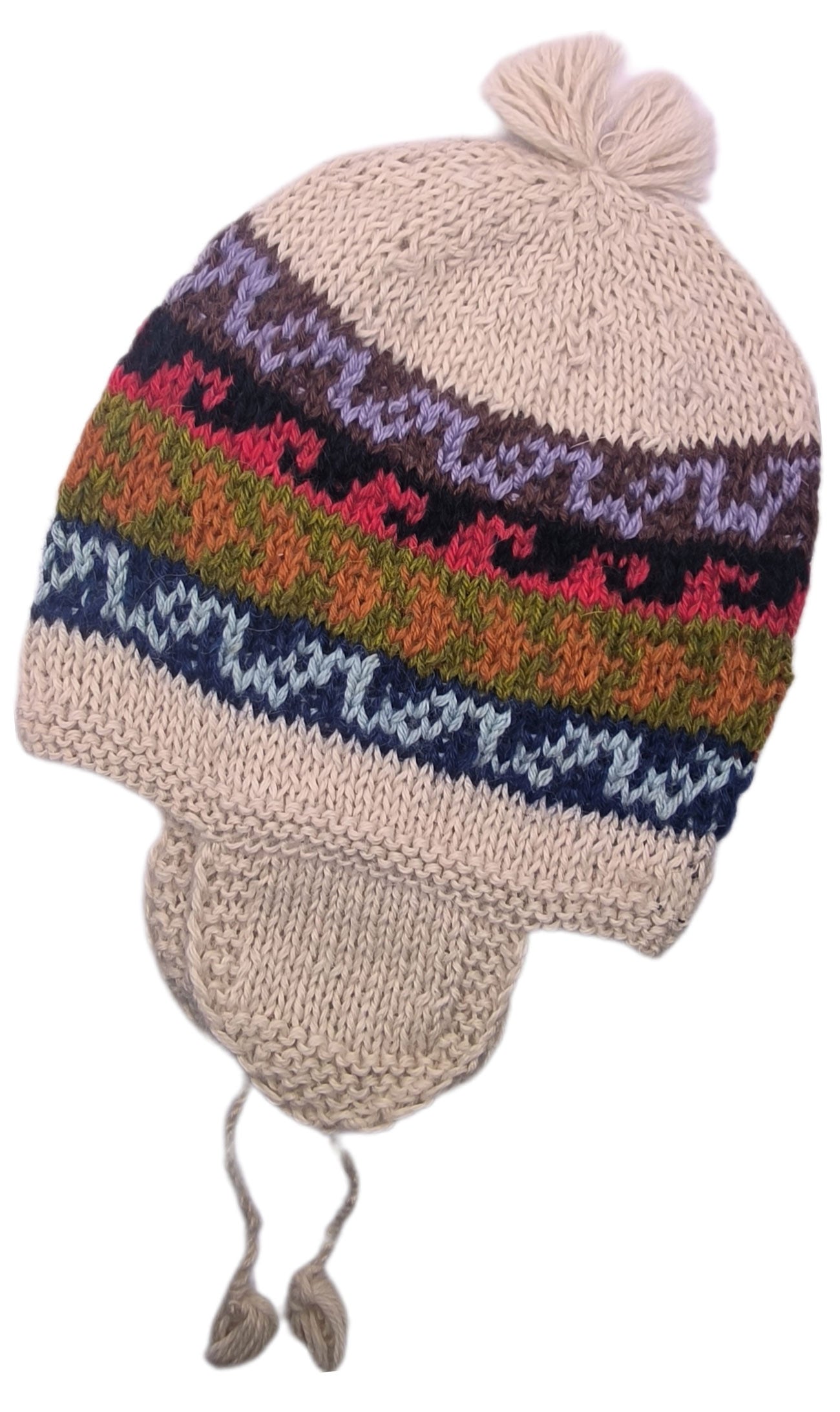 Gorro Andino Chu'llo - Lana de llama y alpaca