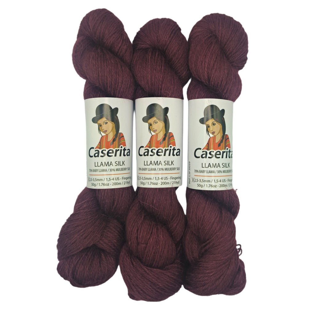 Guindo - Baby llama y Seda - 50 gr./200 m.