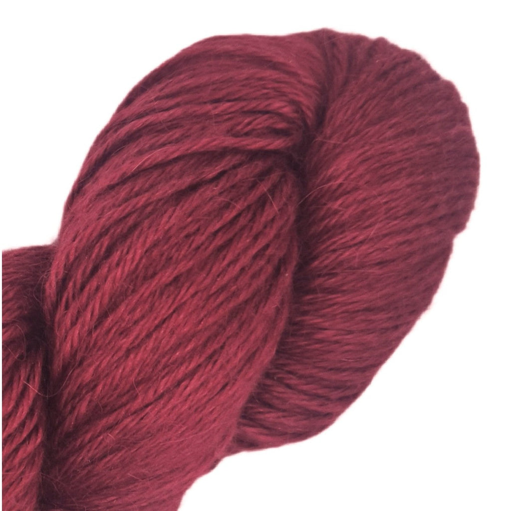 Rojo carmesí - Baby llama y Seda - 50 gr./165 m.
