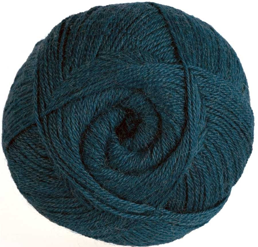 Lana de Alpaca Pura - Azul Petróleo - 100 gr.